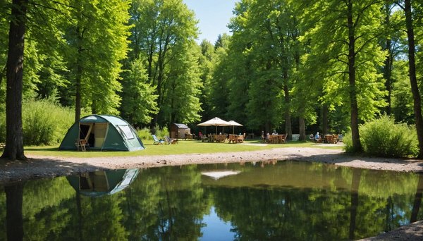 Réservez votre séjour au camping lac aux oiseaux à figeac et ses environs